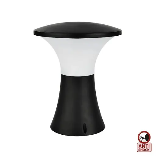 Светильник садово-парковый PAPATYA-1 (Е27, черный) столбик - фото 1