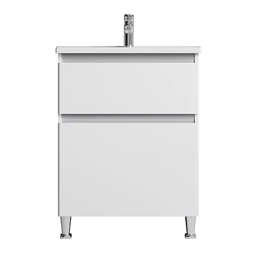 Тумба підлогова AM.PM X - Joy 65 см з умивальником (M85-FSX0652-WC0652WG38) - фото 8