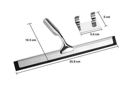 Скребок для скла Rea Chrom REA-70000, Хром - фото 7