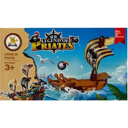 Конструктор детский Legend of Priates Bambi SM194B-3 42 детали - фото 1