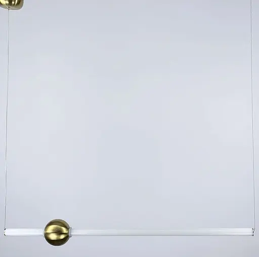 Сучасні підвісні світильники у горизонтальній формі Line.F Колір корпусу Білий - фото 7