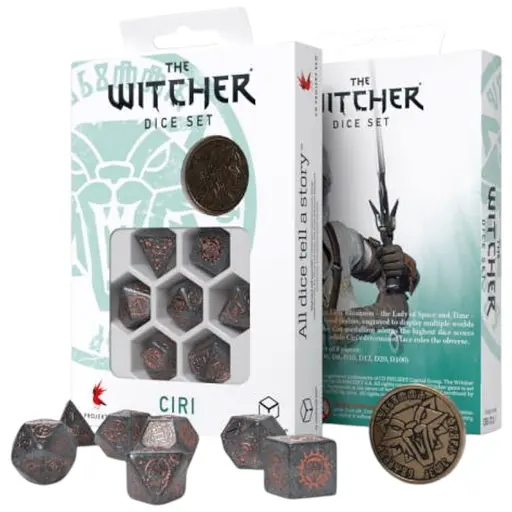 Набор кубиков The Witcher Dice Set. Ciri - Elder Blood , 7 шт. (SWCI04)