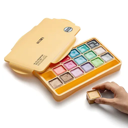 Набор гуашевых красок Jelly Cup 18×30 мл. - фото 7