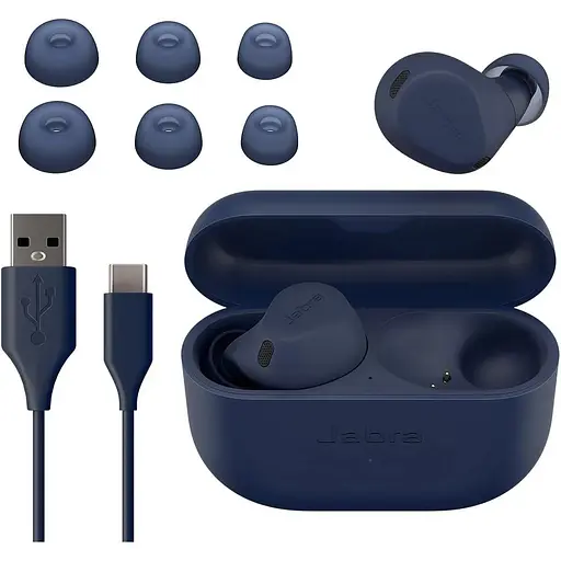 Наушники беспроводные Jabra Elite 8 ANC Navy - фото 4