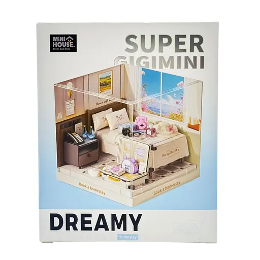 Конструктор-румбокс Mini House серії Інтер'єр Міні - Готельний номер (8038) - фото 1