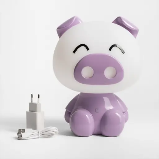 Нічник PIG KDR-603B-PE Zuma Line - фото 4