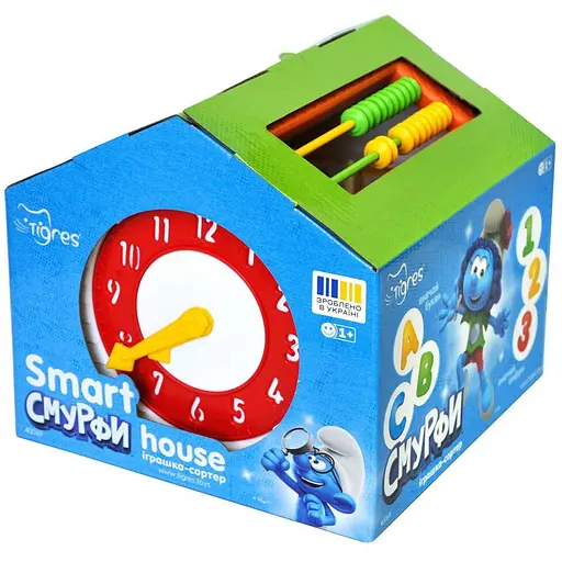 Игрушка-сортер Tigres Смурфы Smart house 21 эл. (40069)