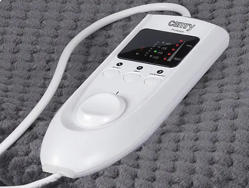 Электропростынь Camry CR 7416 с таймером односпальная 60 Вт 150x100 8 уровней нагрева автовыключ. - фото 4