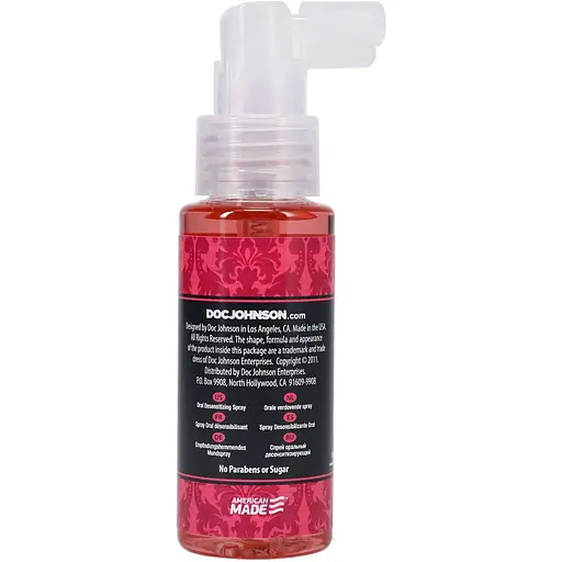 Спрей для мінету Doc Johnson GoodHead DeepThroat Spray - Sweet Strawberry 59 мл - фото 2