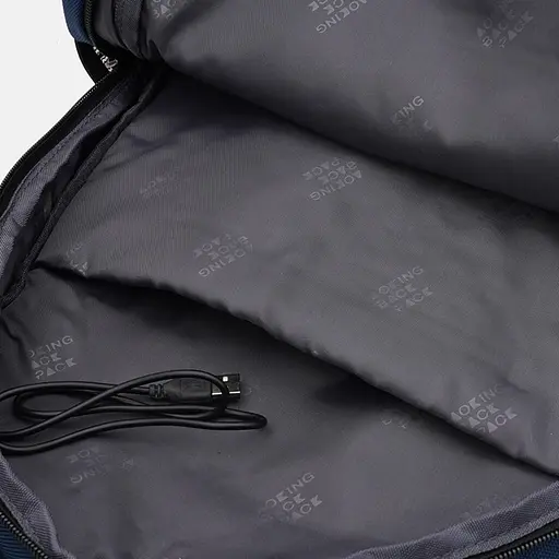 Рюкзак для ноутбука Aoking SN86096 49x37x17 см темно синий - фото 6