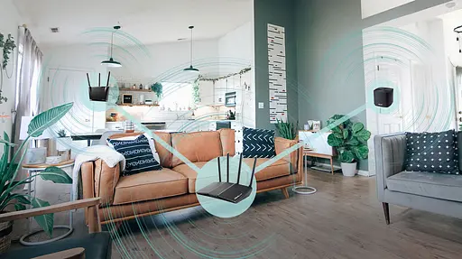 ASUS Маршрутизатор RT-AX57 AX3000 4xGE LAN 1xGE WAN WPA3 MU-MIMO OFDMA MESH - фото 9