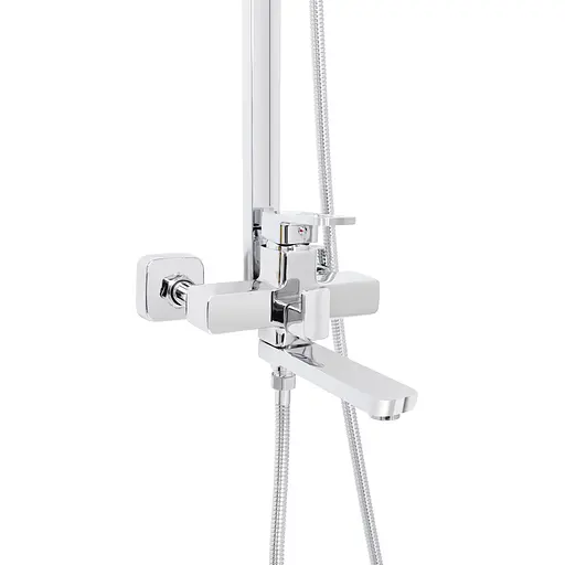 Душова система універсальна Lidz Wawel 1030 на три споживача (з виливом) (k35) LDWAW1030CRM45391 Chrome, Хром - фото 3