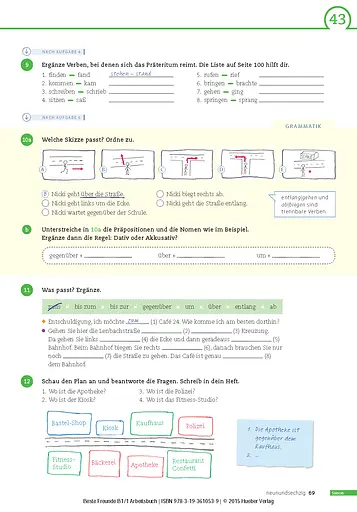 Beste Freunde B1. Paket Arbeitsbuch B1/1 und B1/2 - фото 6