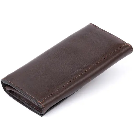 Мужской кожаный кошелек Grande Pelle 20х10х2.5 см acs0015921 - фото 2