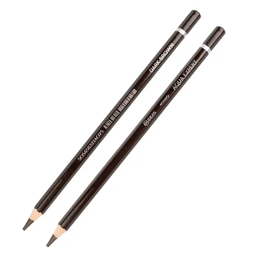 Карандаш акварельный 99IDEAS "Aqua Expert", Dark Brown/Темно-коричневый, 99AE-DBRWN - фото 2