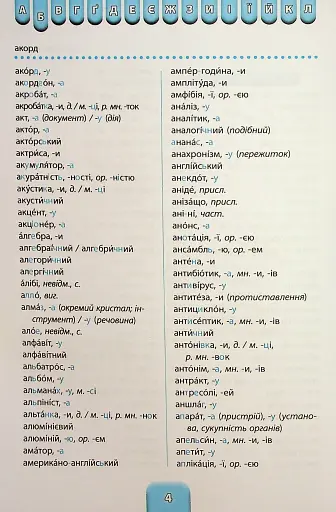 Шкільний словничок. 3 в 1. 1-4 класи - фото 4