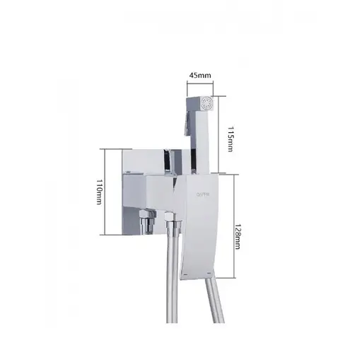 Смеситель для душа Gappo Jacob G7207-8 - фото 2