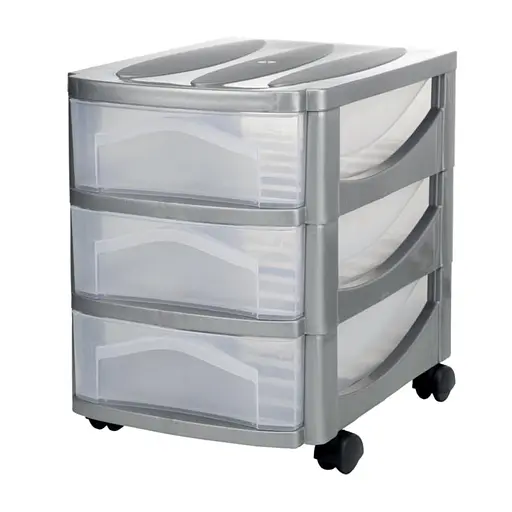 Модульний комод  Big Hobby Box, 30x40x40h 3 висувні ящики, сірий