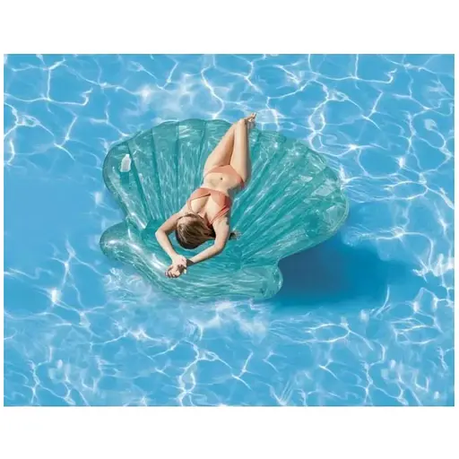 Надувний плотик Морська мушля 57255 розмір 191х191х25 см - фото 4