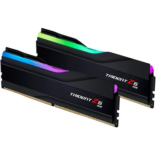 Модуль пам'яті DDR5 G.Skill Trident Z5 RGB 2x16GB 6400MHz Black (F5-6400J3239G16GX2-TZ5RK) [148677]