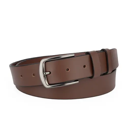 Ремень мужской кожаный Handycover НС-3428 XXL светло-коричневый (145 см) - фото 1