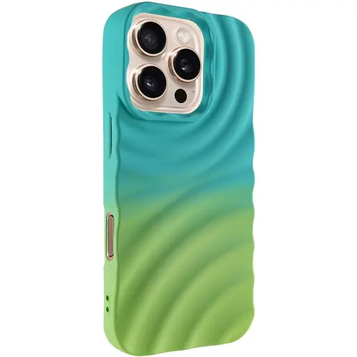 Чохол Epik TPU ColorWave для Apple iPhone 16 Pro 6.3 Marine Green/Mint