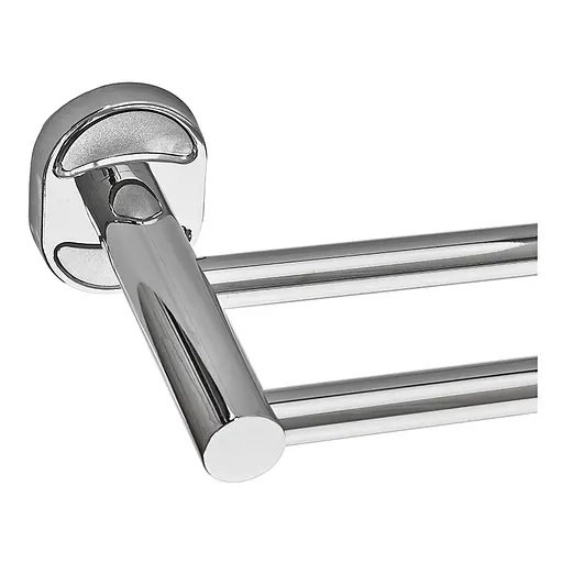 Тримач для рушника подвійний Zerix AFB-0109 ZX5041 Хром - фото 4