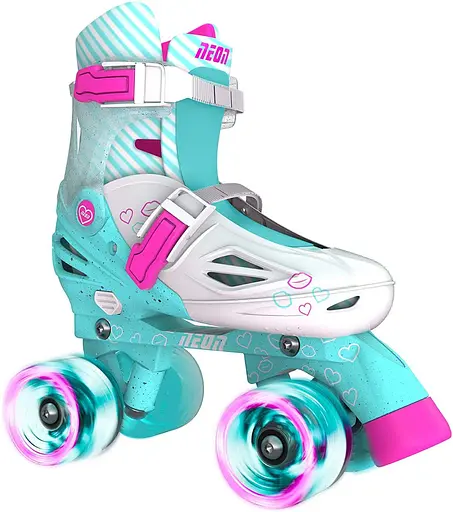 Ролики Neon Combo Skates Размер 34-37 Бирюзовый - фото 3