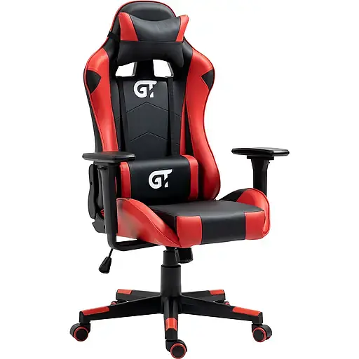 Геймерское детское кресло GT Racer черное с красным (X-5934-B Kids Black/Red) - фото 1