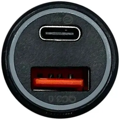 Автомобільний зарядний пристрій XON UniLink Type-C 38W Type-C PD20 + QC3.0 Black (5060948063456) - фото 2