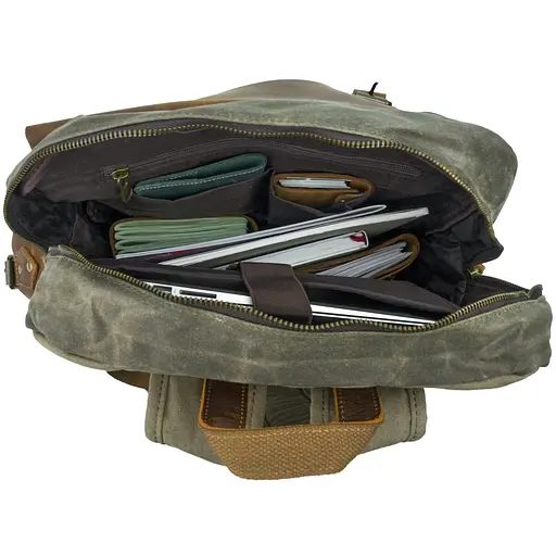 Рюкзак текстильный Vintage 42х32х14 см sum0012205 - фото 8