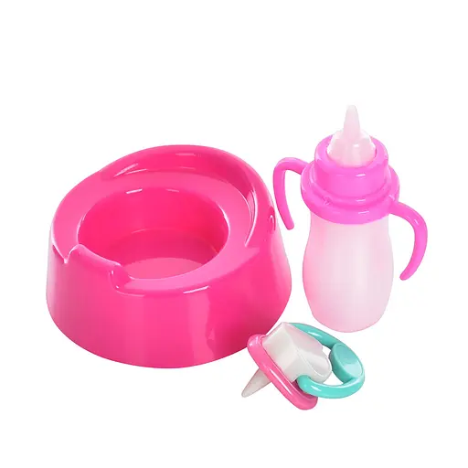 Пупс YL1914K-G-H-I-J LimoToy 17см, горщик, пляшечка, соска, кульці (6903317423248) МІКС - фото 2