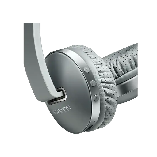 Бездротові Bluetooth навушники Canyon CNS-CBTHS2DG Gray (1321256343) - фото 3