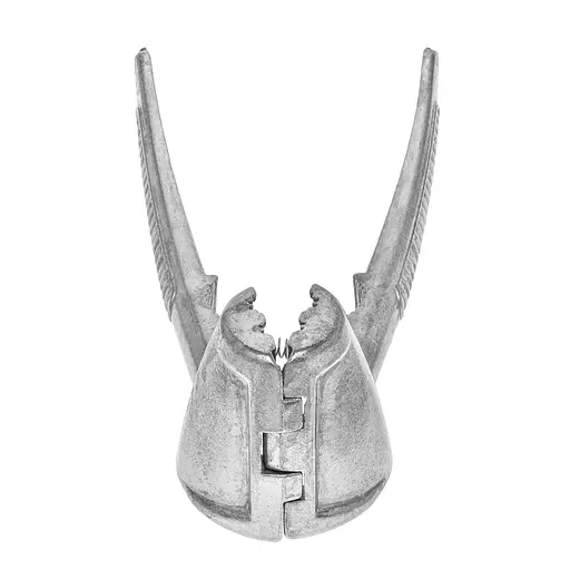 Конусный металлический прочный орехокол с ребристыми ручками 18.5 см ХЭАЗ, ХЕАЗ 83698 - фото 8