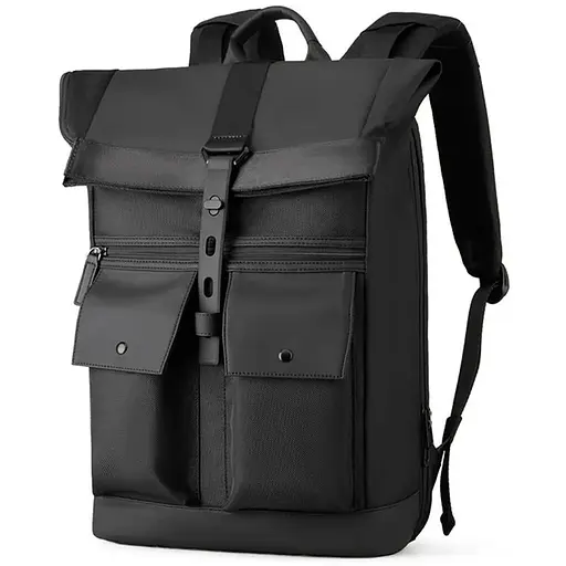 Рюкзак Mark Ryden для ноутбука 15,6 дюймов Sam MR1696 с возможностью расширения Черный - фото 1