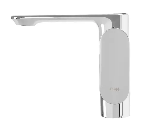 Смеситель для умывальника Rea Mils Lcd низкий хром REA-B2000 Хром - фото 2