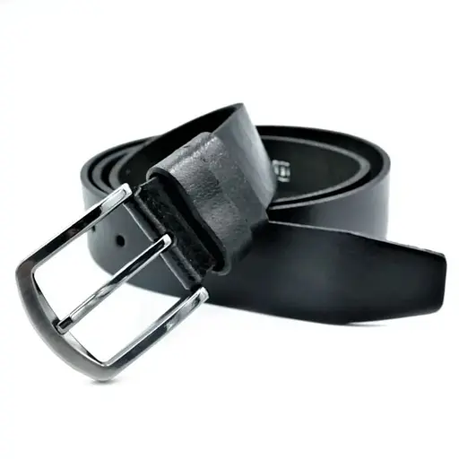 Кожаный ремень Weatro мужской 110-125х4 см acs0013396 - фото 1