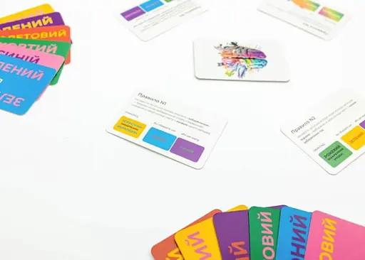 Настольная игра Fun Games Shop bRainbow (укр.) (FGS64) - фото 4