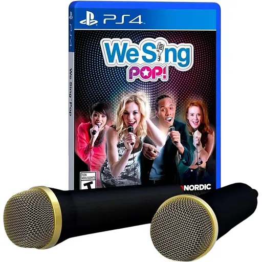 Игра Sony PlayStation 4 We Sing Pop! Английская Версия Б/у - фото 1