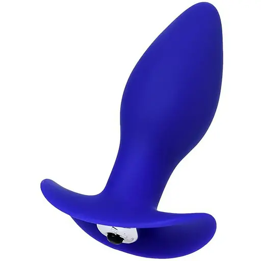 Анальна пробка ToDo Anal Vibro Plug Fancy 10.7 см (синій)