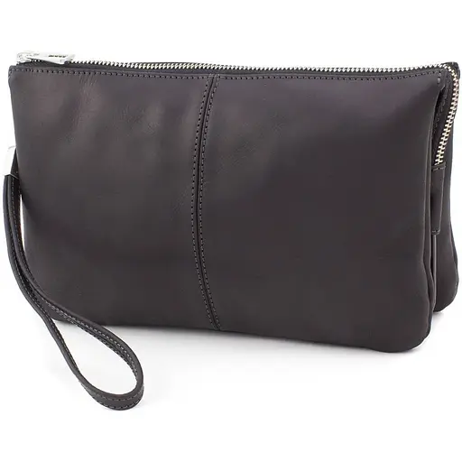 Чоловіча шкіряна барсетка GRANDE PELLE 25х16х6 см sum0026503 - фото 1