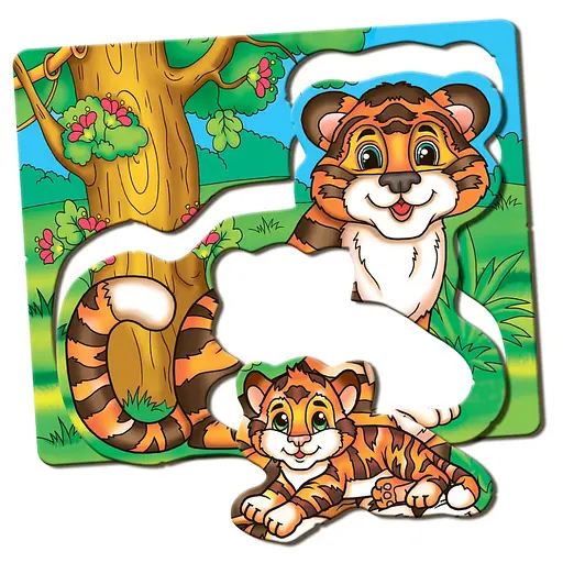 Дитяча настільна гра Мами і малюки 81107 африканські тварини - фото 5