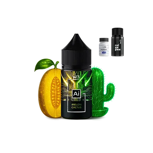 Набор компонентов для самозамеса солевой заправки WES AI 30 мл Melon Cactus Дыня Кактус, 0-50 мг (18132) - фото 2