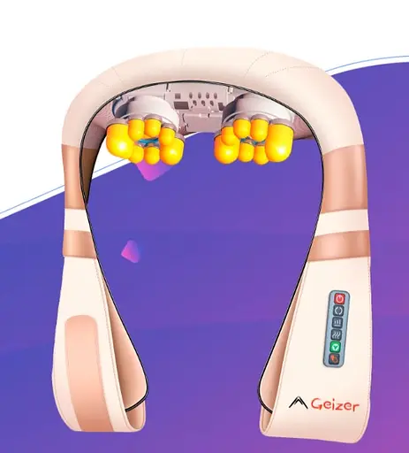 Масажер Geizer 85W роликовий на липучках для спини, шиї, ніг, тіла - фото 2