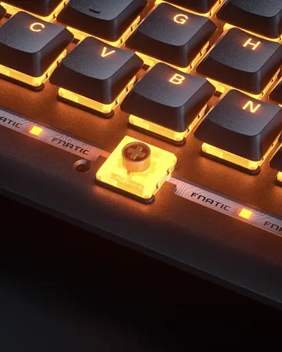 Компактна 65% низькопрофільна механічна ігрова клавіатура STREAK65 LP - ЧОРНИЙ - фото 5