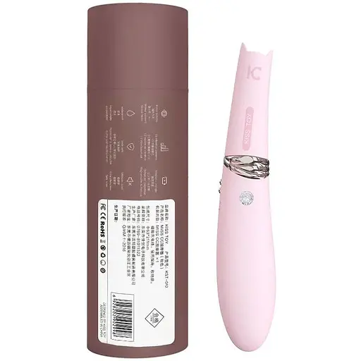 Вакуумный стимулятор с вибрацией KisToy Miss CC Pink - фото 5