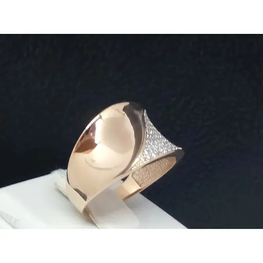 Золоте кільце Столична Ювелірна Фабрика з фіанітами. 140499 20 - фото 3