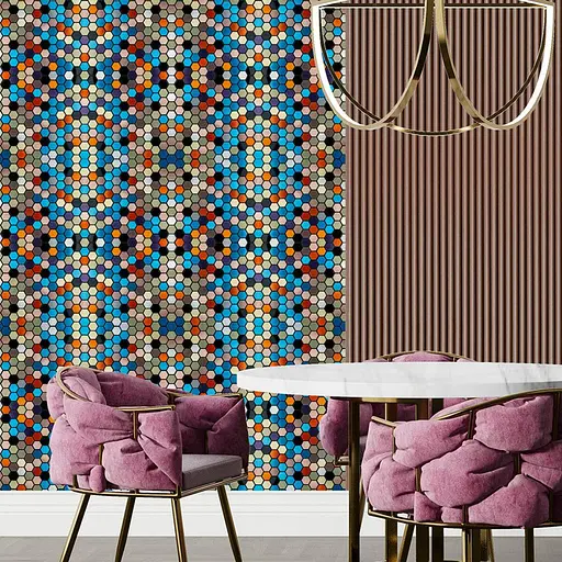 Самоклеюча алюмінієва плитка 300x300x3 мм Кольорова SW-00001932 - фото 7