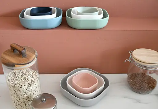 Уцінка. Набір силіконових тарілок Beaba 3 шт. (150 мл, 340 мл, 580 мл) (913568) - фото 5