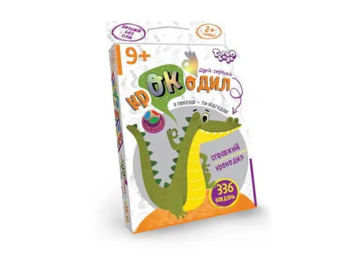Настільна гра Danko Toys Той самий крокодил (укр.) (CROC-02-01U)
